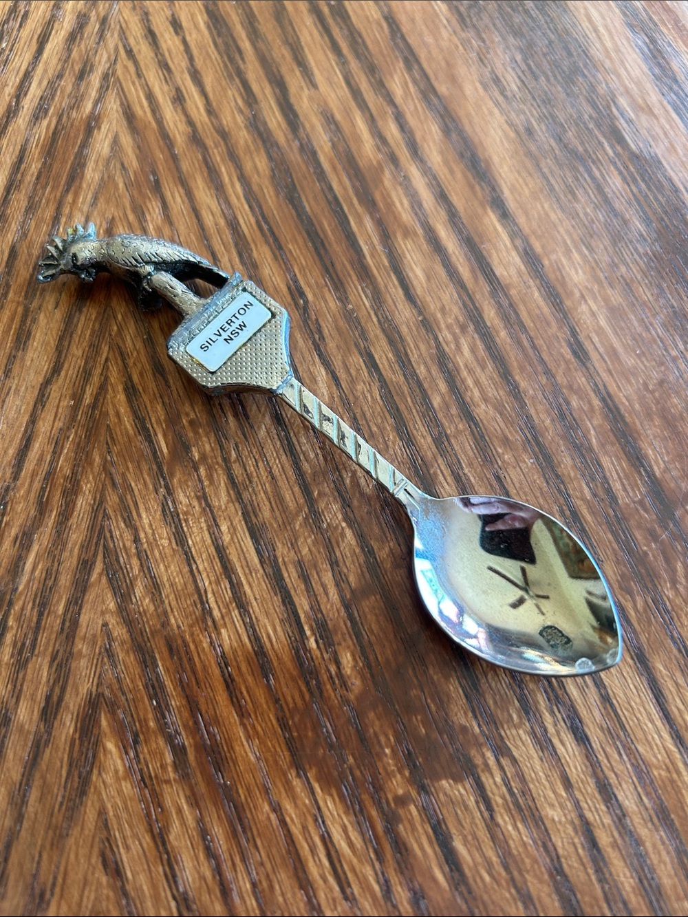 Vintage RANDA Australia Silverton NSW Cockatoo Souvenir Spoon